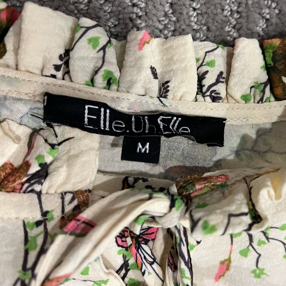 Elle oh Elle teen girl neon floral dress - Picture 4 of 4